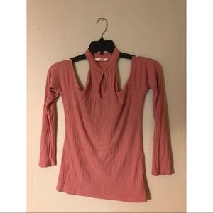 Cute off shoulder shirt